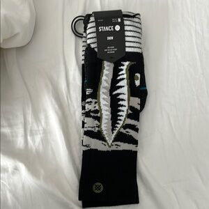 Stance Black and White Men's Socks